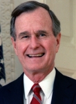 Portrait of George Bush Senior